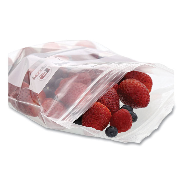 Zipper Bags, Quart, 7" x 7.99", Clear, 500/Carton