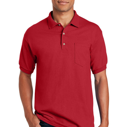 Gildan ® DryBlend ® 6-Ounce Jersey Knit Sport Shirt with Pocket. 8900