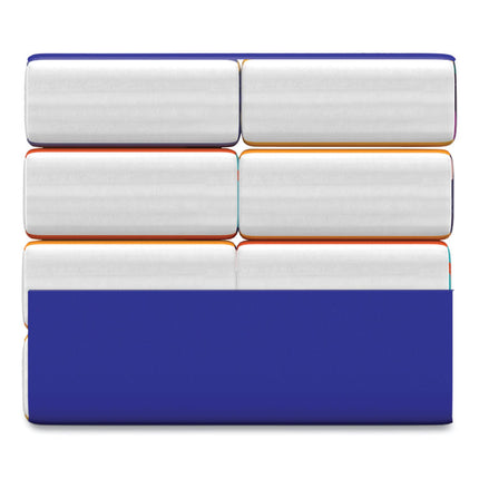 On The Go Packs Facial Tissues, 3-Ply, White, 10 Sheets/pouch, 8 Pouches/pack, 12 Packs/carton