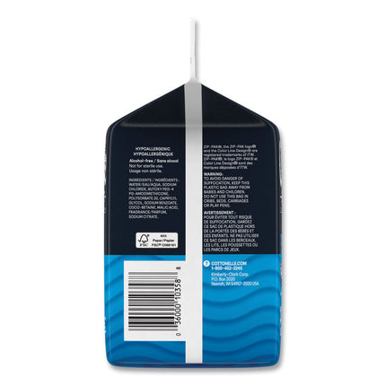 Fresh Care Flushable Cleansing Cloths, 1-Ply, 5 x 7.25, White, 168/Pack