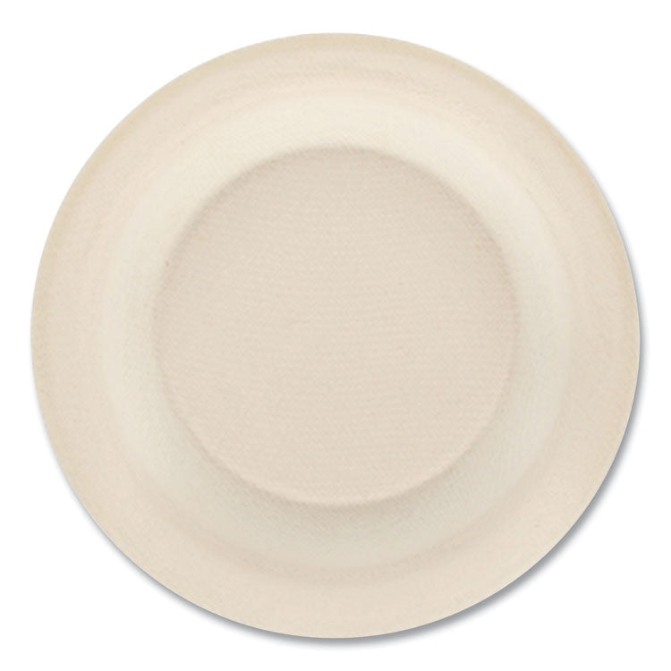 Bagasse PFAS-Free Dinnerware, Round Bowl, Sugarcane, 12 oz, Tan, 1,000/Carton