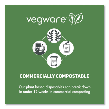 Soup Containers, Compostable, 6 oz, 3.5" Diameter x 1.7" h, Green/White, Paper, 1,000/Carton
