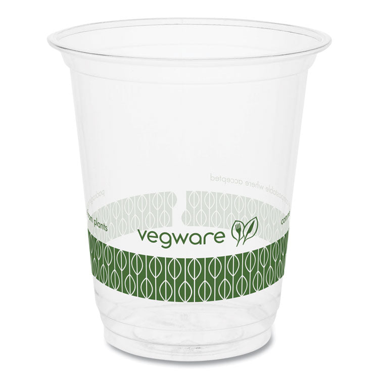 76-Series Cold Cup, 7 oz, Plastic, Clear/Green, 1,000/Carton