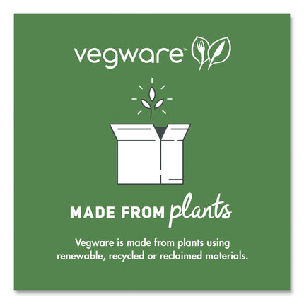 Nourish Molded Fiber Tableware, Compostable, Bowl, Sugarcane, 12 oz, White, 1,000/Carton