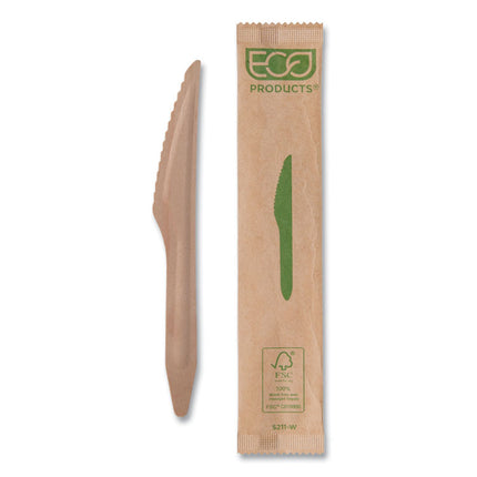 Wood Cutlery, General Purpose Knife, Natural, 500/Carton