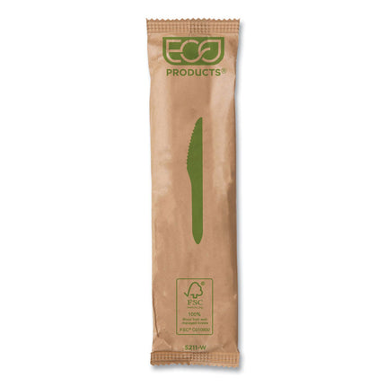 Wood Cutlery, General Purpose Knife, Natural, 500/Carton