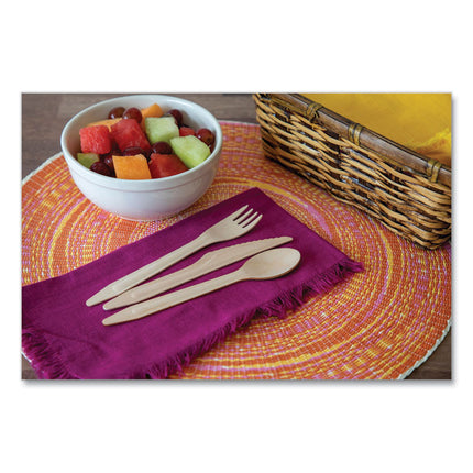 Wood Cutlery, General Purpose Knife, Natural, 500/Carton