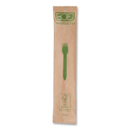 Wood Cutlery, General Purpose Fork, Natural, 500/Carton
