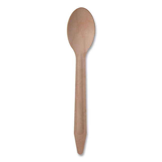 Wood Cutlery, General Purpose Spoon, Natural, 500/Carton