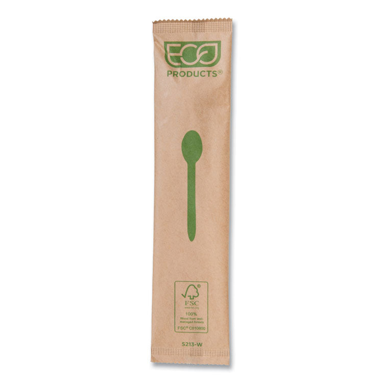 Wood Cutlery, General Purpose Spoon, Natural, 500/Carton