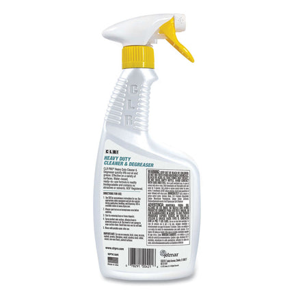Heavy Duty Cleaner and Degreaser, 32 oz Spray Bottle, 6/Carton