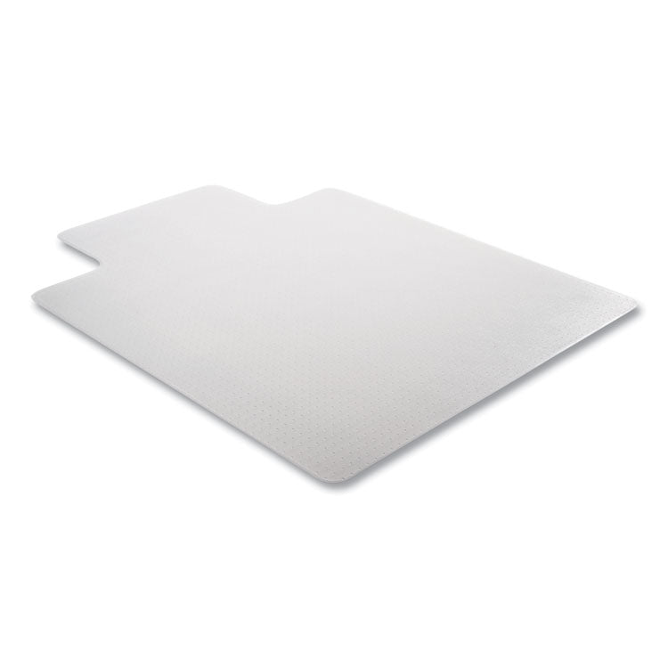 DuraMat Moderate Use Chair Mat for Low Pile Carpeting, Lipped, 36 x 48, Clear, 50/Pallet