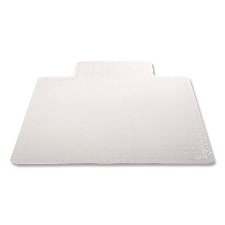 DuraMat Moderate Use Chair Mat for Low Pile Carpeting, Lipped, 36 x 48, Clear, 25/Pallet