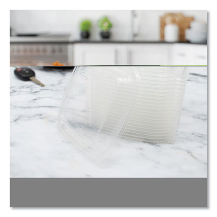PresentaBowls Clear Dome Lids, 5 x 5 x 0.5, Clear, Plastic, 504/Carton