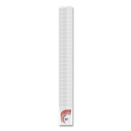 Breeze Hot/Cold Insulated Foam Drinking Cups, 20 oz, Red/White/Blue, 500/Carton