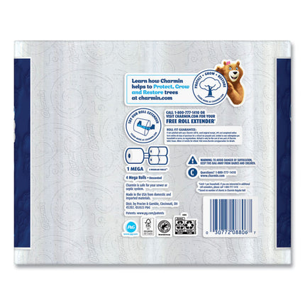 Ultra Soft Bathroom Tissue, Septic Safe, 2-Ply, White, 224 Sheets/Roll, 4 Rolls/Pack