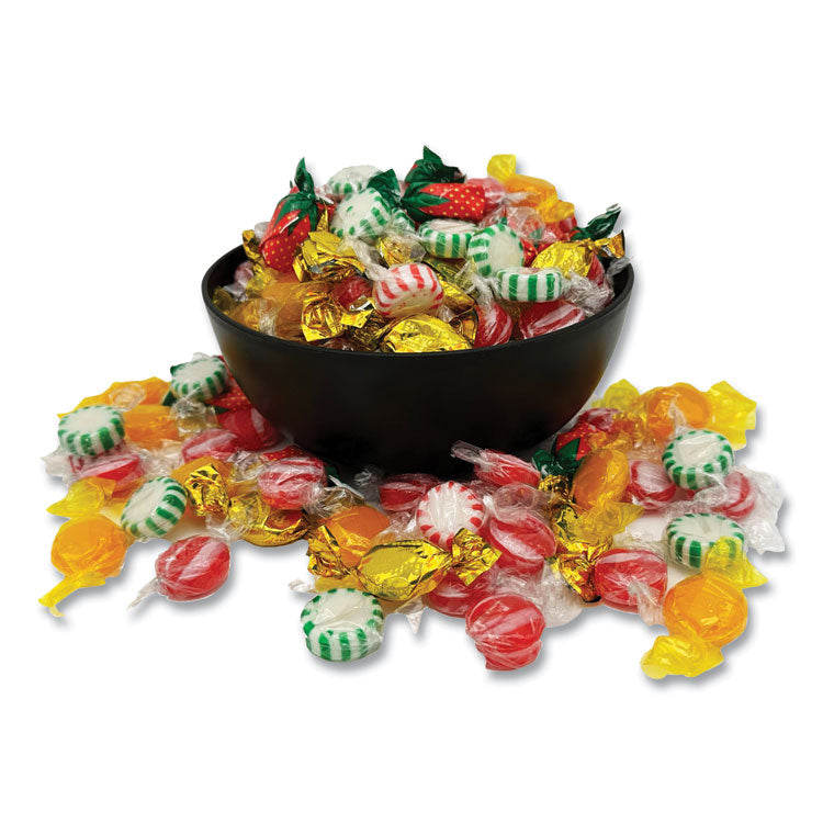Individually Wrapped Candy Assortments, Assorted Flavors, 5 lb Box