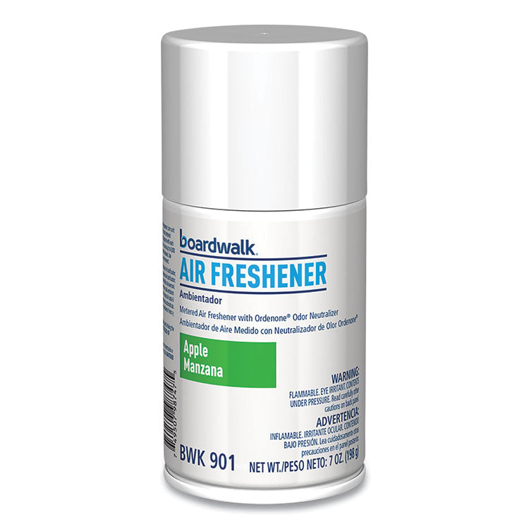 Metered Air Freshener Refill, Apple Harvest Scent, 7 oz Aerosol Spray, 12/Carton