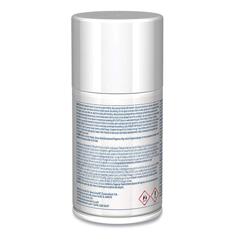 Metered Air Freshener Refill, Powder Mist Scent, 7 oz Aerosol Spray, 12/Carton