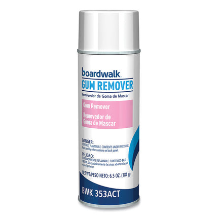 Chewing Gum and Candle Wax Remover, Unscented, 6.5 oz Aerosol Spray, 12/Carton