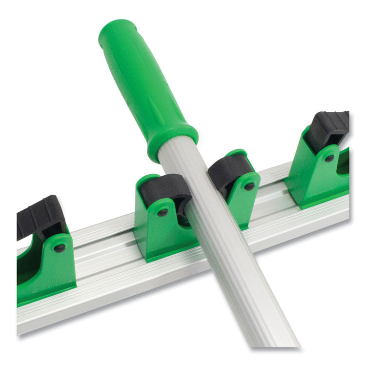 Hang Up Cleaning Holder, 14 x 3.15 x 2.17, Silver/Green