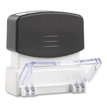 Message Stamp, Paid Online, Pre-Inked One-Color, Red
