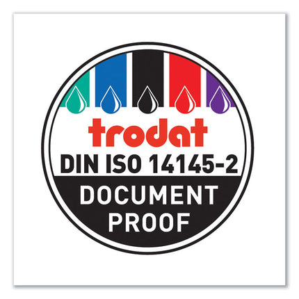 T5440 Professional Replacement Ink Pad for Trodat Custom Self-Inking Stamps, 1.13" x 2", Black