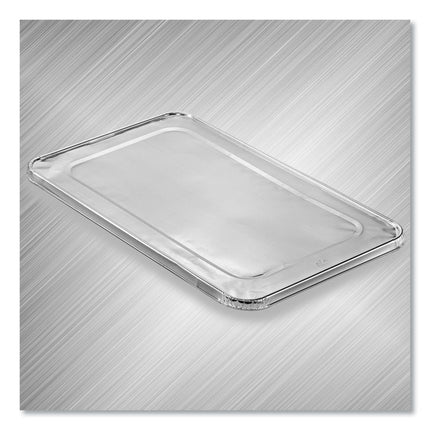 Steam Table Pan Lids, Full Curl Edge, Fits Full-Size Pan, 0.62" Deep, 12.87 x 20.81, 50/Carton
