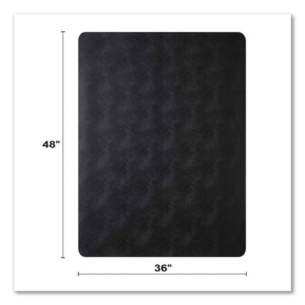 Ergonomic Sit Stand Mat, 48 x 36, Black, 25/Pallet