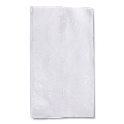 1/8-Fold Dinner Napkins, 2-Ply, 15 X 17, White, 300/pack, 10 Packs/carton