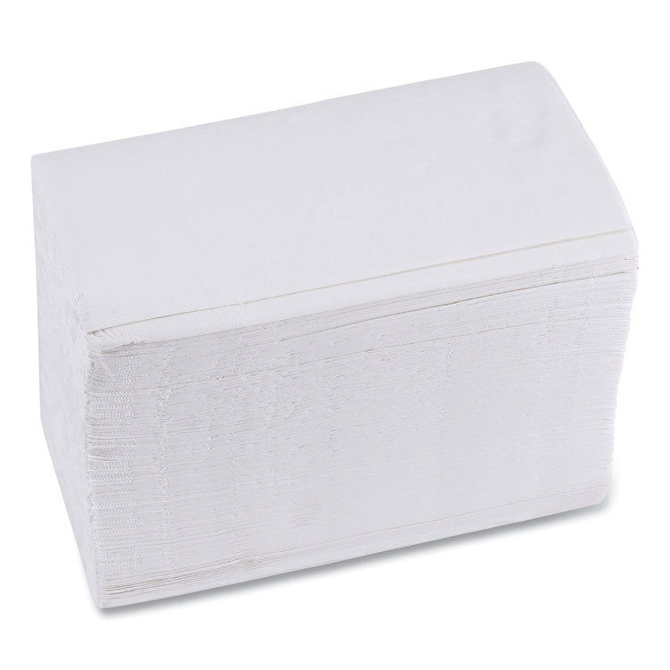 1/8-Fold Dinner Napkins, 2-Ply, 15 X 17, White, 300/pack, 10 Packs/carton