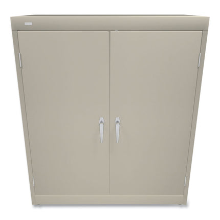 Assembled Storage Cabinet, 36w x 18.13d x 41.75h, Putty