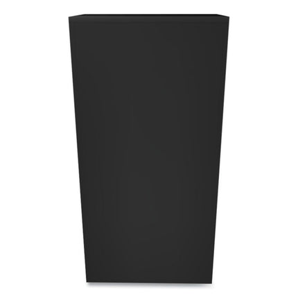Assembled Storage Cabinet, 36w x 24.25d x 71.75h, Black