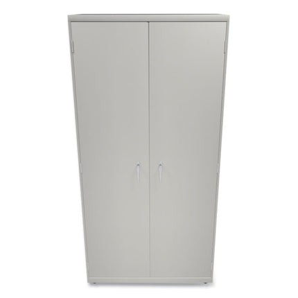 Assembled Storage Cabinet, 36w x 24.25d x 71.75h, Light Gray