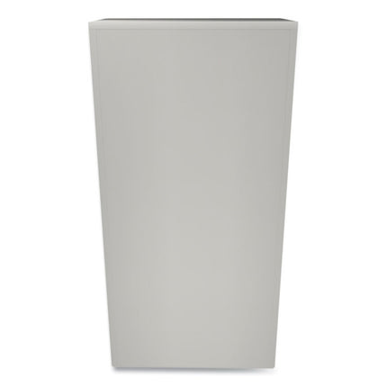Assembled Storage Cabinet, 36w x 24.25d x 71.75h, Light Gray