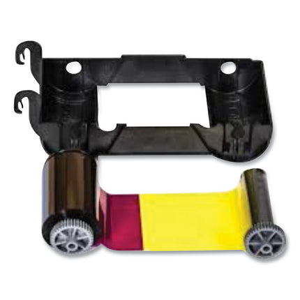 38311 Full Color ID Card Printer Ribbon, Dark Gray