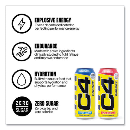 Drink Variety Pack, Assorted Flavors, 16 oz Can, 18/Carton