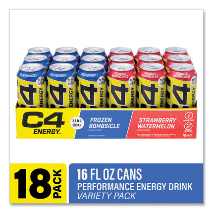 Drink Variety Pack, Assorted Flavors, 16 oz Can, 18/Carton