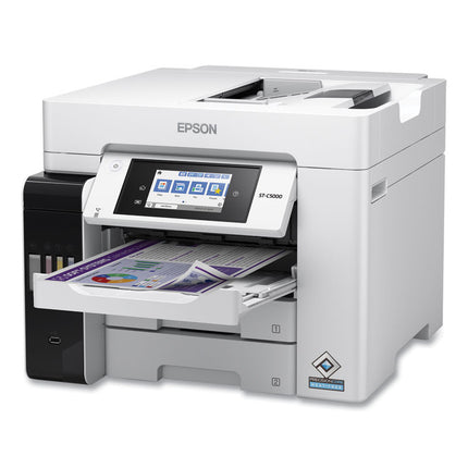 WorkForce Pro ST-C5000 Supertank Color MFP, Copy/Fax/Print/Scan