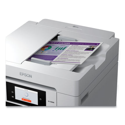 WorkForce Pro ST-C5000 Supertank Color MFP, Copy/Fax/Print/Scan
