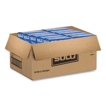Impress Heavyweight Full-Length Polystyrene Cutlery, Fork, Plastic, White, 100/Box, 10 Boxes/Carton