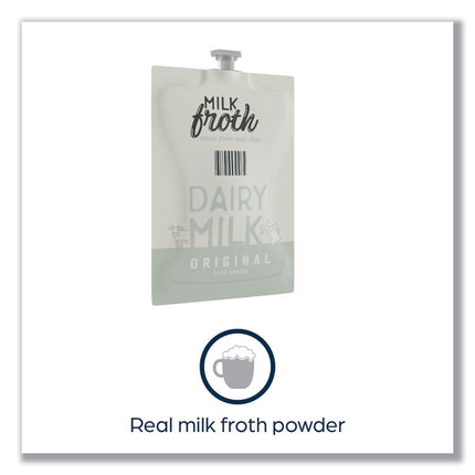 Dairy Milk Froth Powder Freshpack, 0.46 oz Pouch, 72/Carton