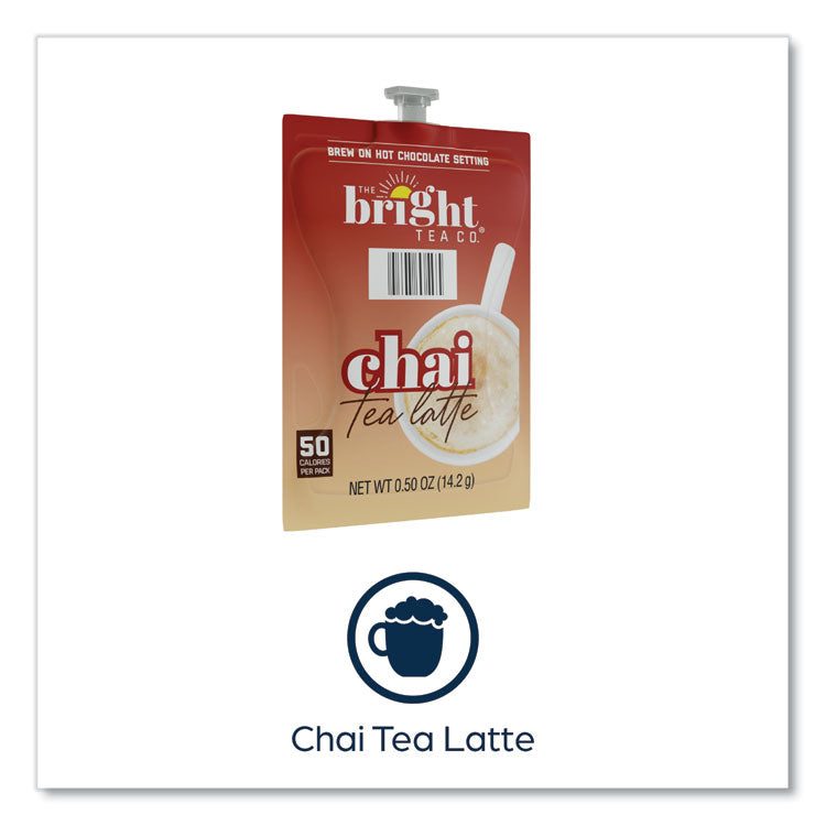The Bright Tea Co. Chai Tea Latte Freshpack, 72/Carton