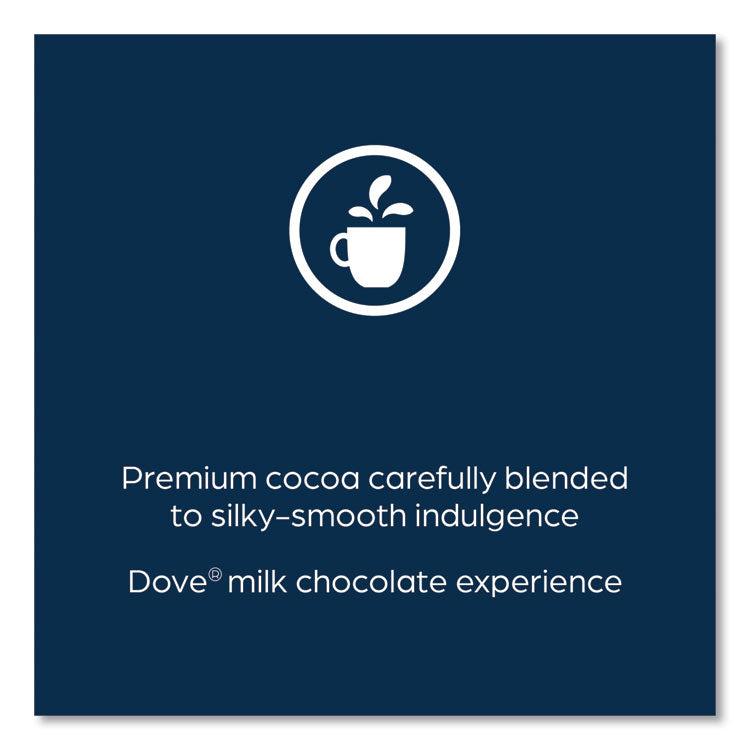 Dove Hot Chocolate Freshpack, Milk Chocolate, 72/Carton