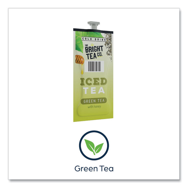 The Bright Tea Co. Iced Green Tea with Honey Freshpack, 100/Carton