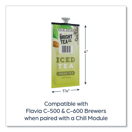 The Bright Tea Co. Iced Green Tea with Honey Freshpack, 100/Carton