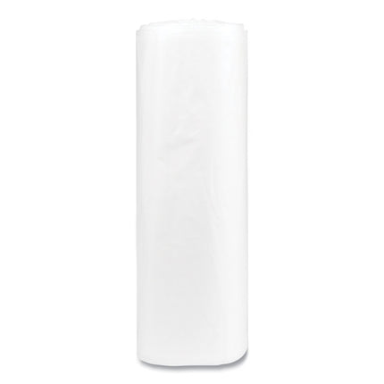 Low-Density Commercial Can Liners, 56 gal, 1.15 mil, 43" x 47", Natural, Interleaved Roll, 20 Bags/Roll, 5 Rolls/Carton
