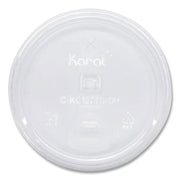 PET Lids, Strawless Sipper, Fits 32 oz Cold Cups, Plastic, Clear, 1,000/Carton
