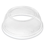 PET Lids, Wide Opening Dome, Fits 12 oz to 24 oz Cold Cups, Plastic, Clear, 1,000/Carton