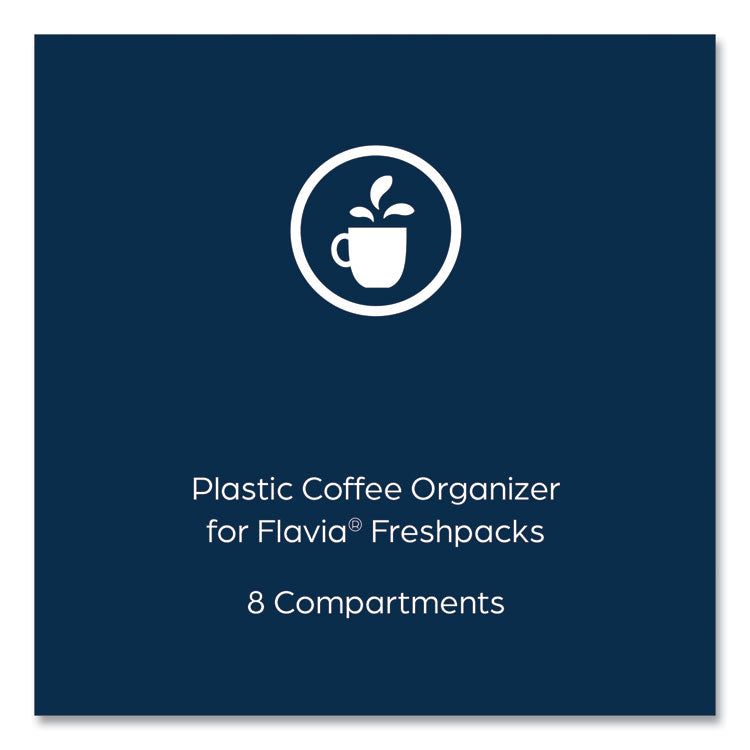 Small Merchandiser, 8 Compartments, 13.6 x 13 x 4.4, Black